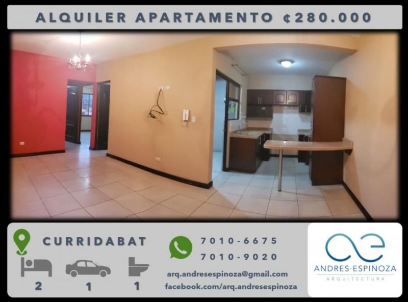 Foto Apartamento en Alquiler en Curridabat, San José - ¢ 280.000 - APA28425 - BienesOnLine