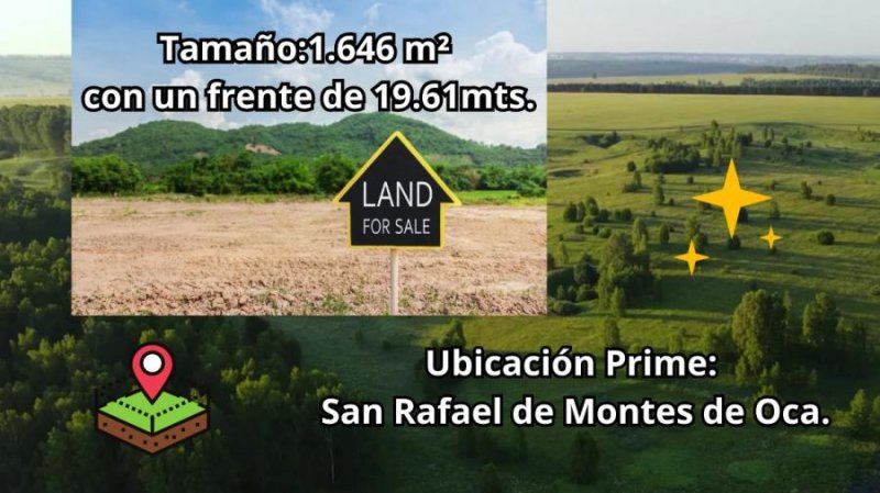 Terreno en Venta en San Rafael Montes de Oca, San José