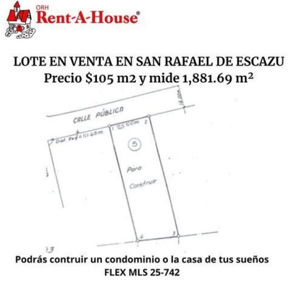 Terreno en Venta en  Escazú, San José