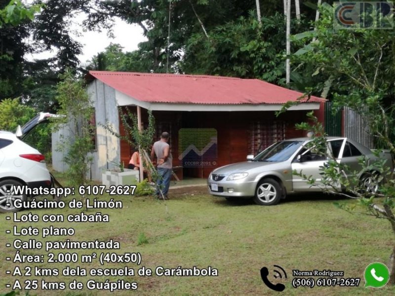 Terreno en Venta en  Duacarí, Limón