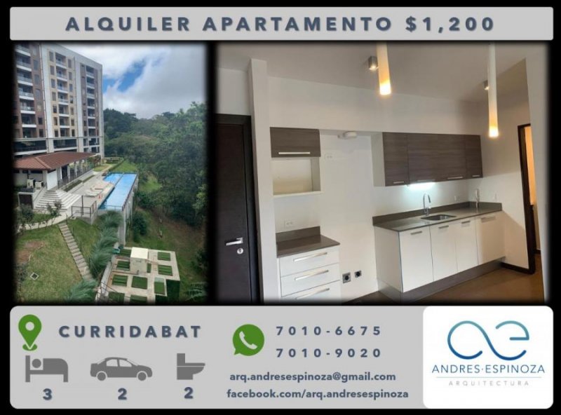 Foto Apartamento en Alquiler en Curridabat, San José - U$D 1.200 - APA21469 - BienesOnLine