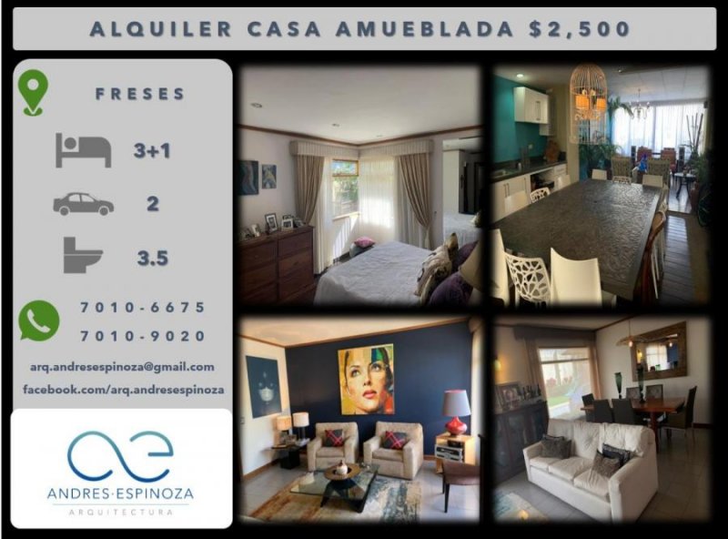 Foto Casa en Alquiler en Curridabat, San José - ¢ 2.500 - CAA20562 - BienesOnLine