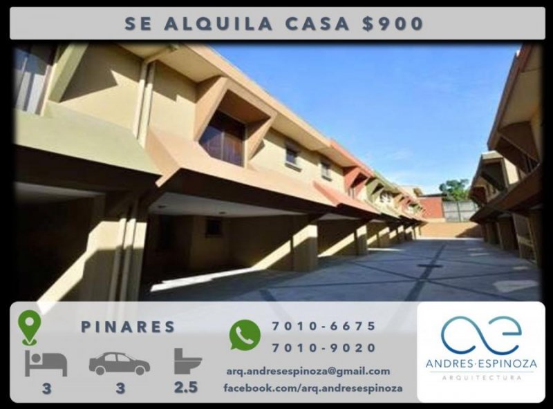 Foto Casa en Alquiler en Curridabat, San José - U$D 900 - CAA20883 - BienesOnLine