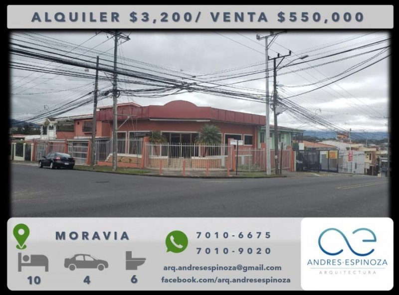 Foto Local en Alquiler en Moravia, San José - U$D 3.200 - LOA21154 - BienesOnLine