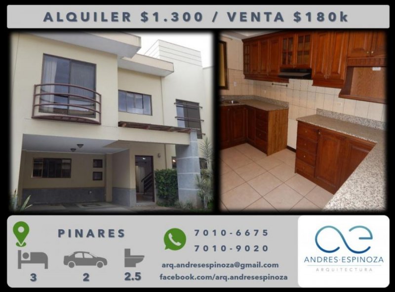 Foto Casa en Alquiler en Curridabat, San José - U$D 1.300 - CAA21585 - BienesOnLine