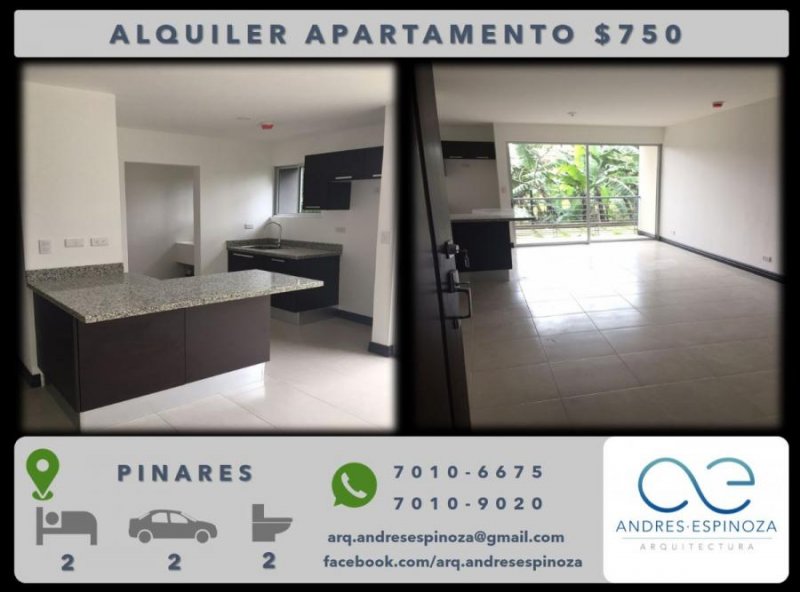 Foto Apartamento en Alquiler en Curridabat, San José - U$D 750 - APA24190 - BienesOnLine