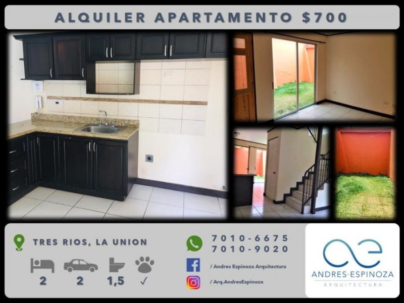 Foto Apartamento en Alquiler en Curridabat, San José - U$D 700 - APA23992 - BienesOnLine