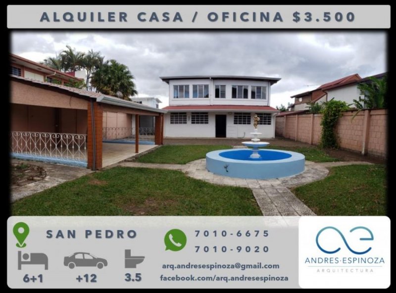 Foto Casa en Alquiler en San Pedro, San José - U$D 3.500 - CAA21403 - BienesOnLine