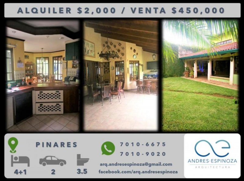 Foto Casa en Alquiler en Curridabat, San José - U$D 2.000 - CAA21774 - BienesOnLine