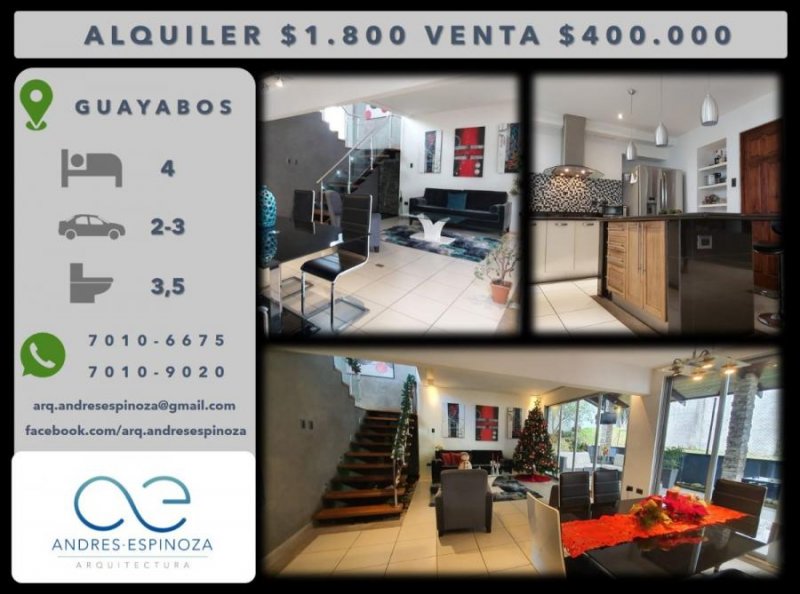 Foto Casa en Alquiler en Curridabat, San José - U$D 1.800 - CAA21933 - BienesOnLine