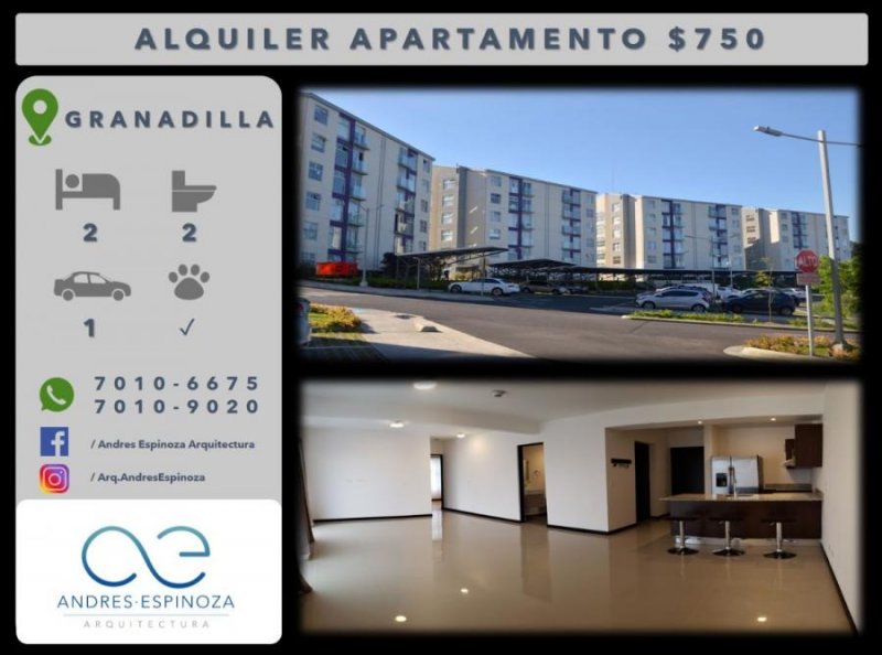 Foto Apartamento en Alquiler en Curridabat, San José - U$D 750 - APA24180 - BienesOnLine