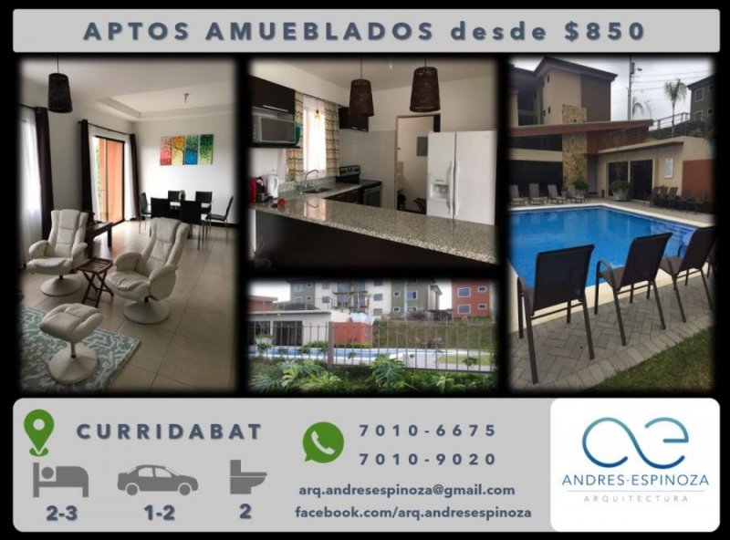 Foto Apartamento en Alquiler en Curridabat, San José - U$D 850 - APA21264 - BienesOnLine