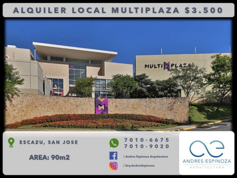 Foto Local en Alquiler en Escazú, San José - U$D 3.500 - LOA23164 - BienesOnLine