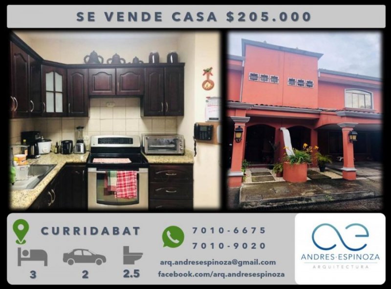 Foto Casa en Venta en Curridabat, San José - U$D 205.000 - CAV20923 - BienesOnLine