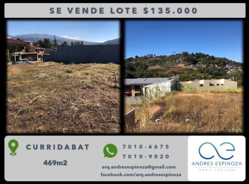 Foto Terreno en Venta en Curridabat, San José - U$D 135.000 - TEV20858 - BienesOnLine