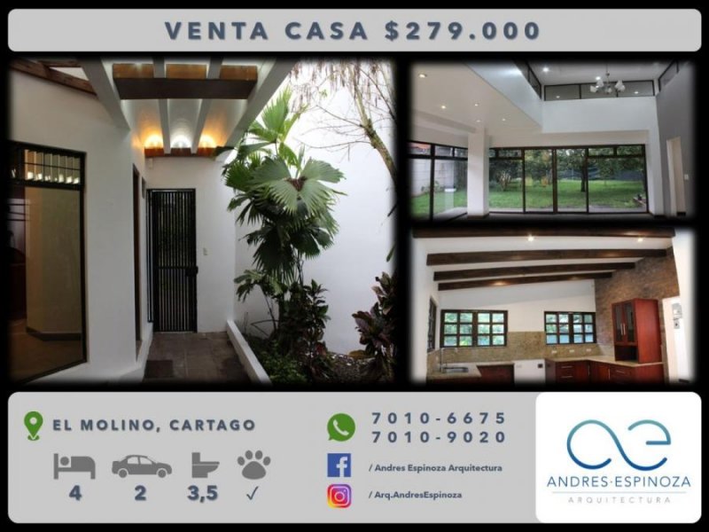 Foto Casa en Venta en Cachí, Cartago - U$D 279.000 - CAV24622 - BienesOnLine