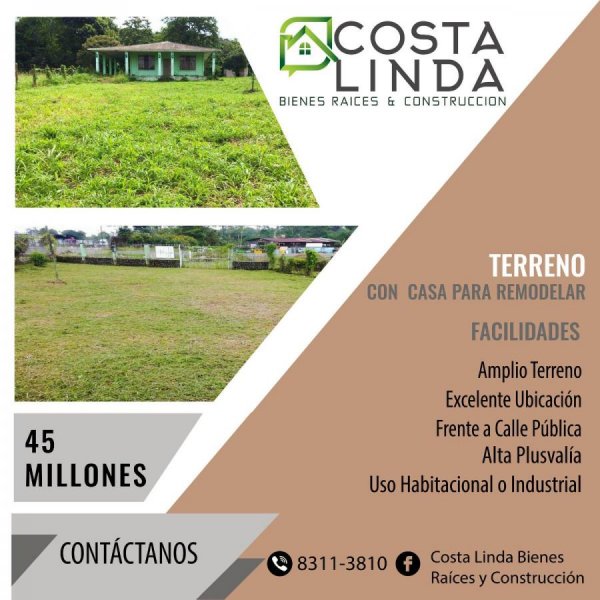 Foto Terreno en Venta en Río Blanco, Guápiles, Limón - ¢ 45.000.000 - TEV86947 - BienesOnLine