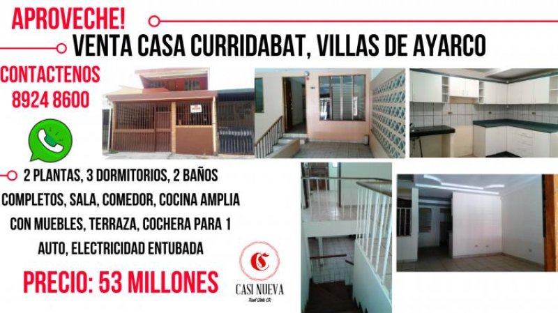 Foto Casa en Venta en Curridabat, San José - ¢ 53.000.000 - CAV13925 - BienesOnLine