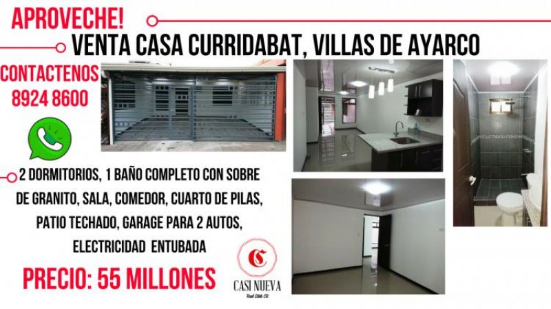 Foto Casa en Venta en Curridabat, San José - ¢ 55.000.000 - CAV13926 - BienesOnLine