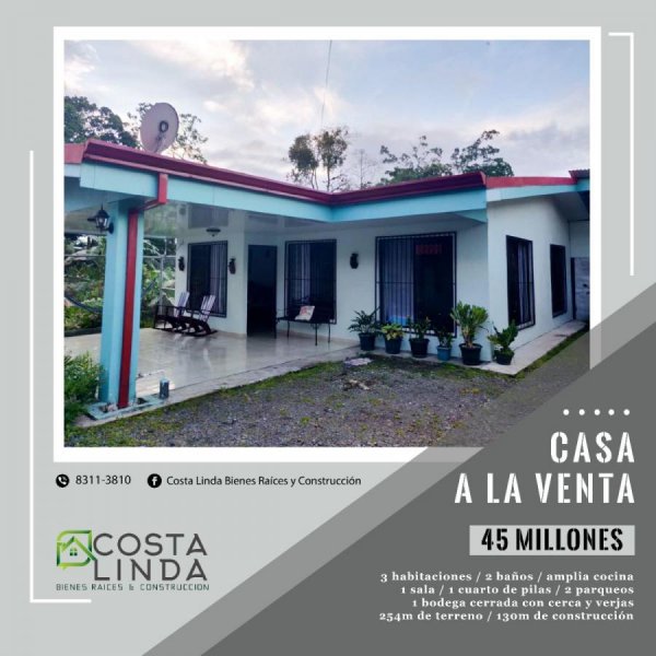 Foto Casa en Venta en Barrio Buenos Aires, Guápiles, Pococí, Limón - ¢ 45.000.000 - CAV62536 - BienesOnLine