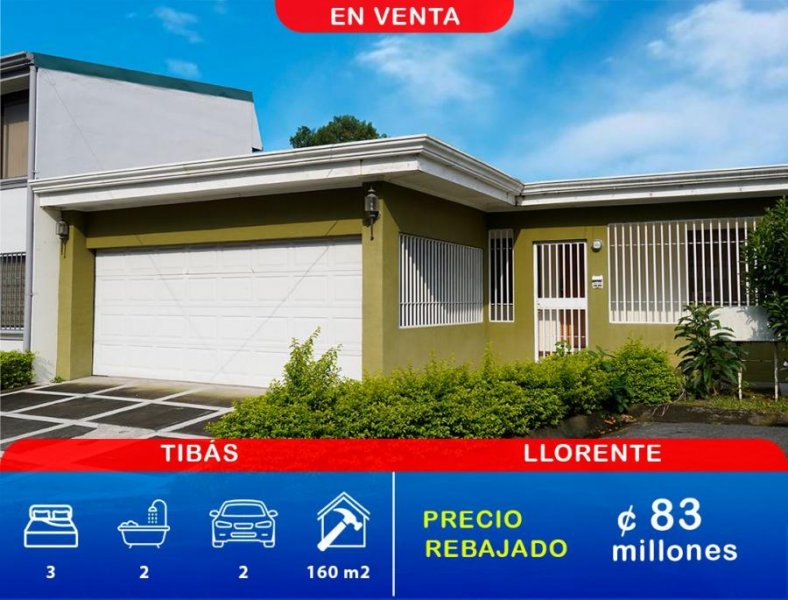 Casa en Venta en Tibás Anselmo Llorente, San José