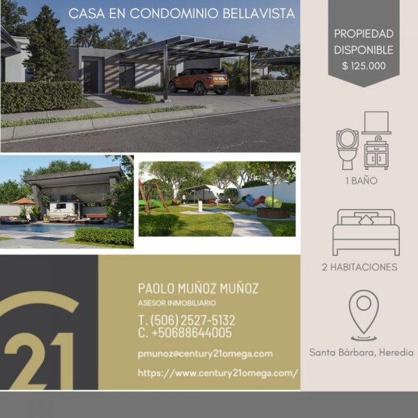 Foto Casa en Venta en Santa Bárbara, Heredia - U$D 125.000 - CAV77862 - BienesOnLine