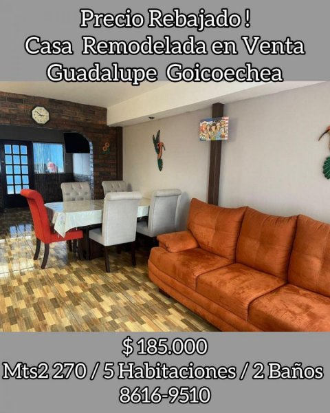 Foto Casa en Venta en Guadalupe, San José - U$D 185.000 - CAV102236 - BienesOnLine