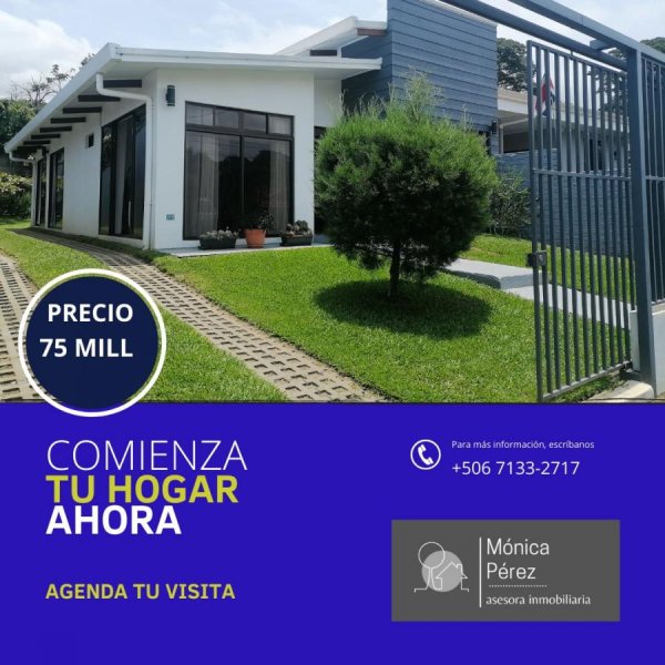 CASA URB LA EVA SARCHÍ - ALAJUELA