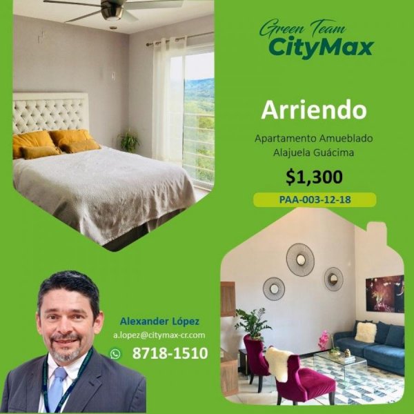 Foto Apartamento en Alquiler en Guácima, Alajuela - U$D 1.300 - APA70147 - BienesOnLine