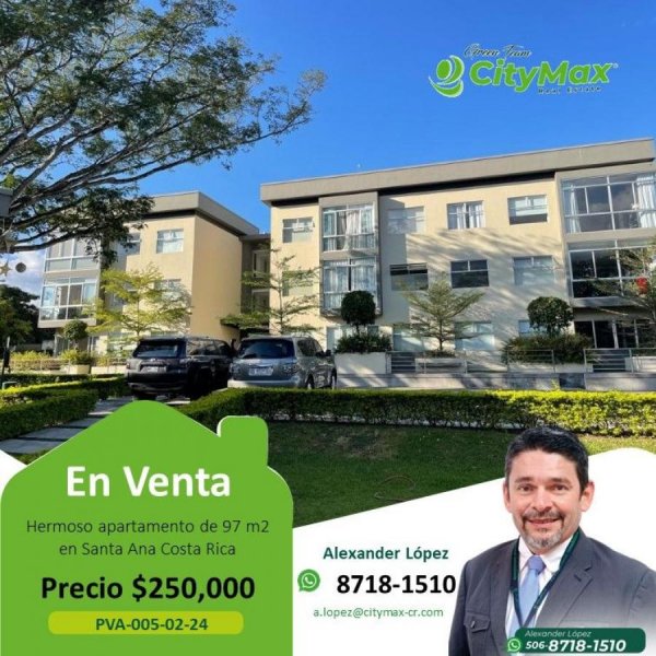 Foto Apartamento en Venta en Santa Ana, San José - U$D 250.000 - APV93044 - BienesOnLine