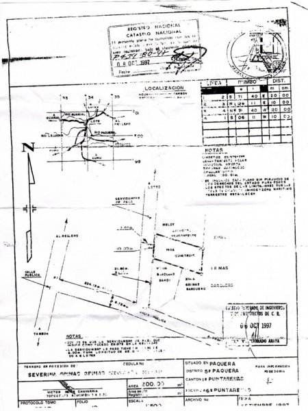 Foto Terreno en Venta en Paquera, Puntarenas - 200 hectareas - ¢ 9.000.000 - TEV139 - BienesOnLine