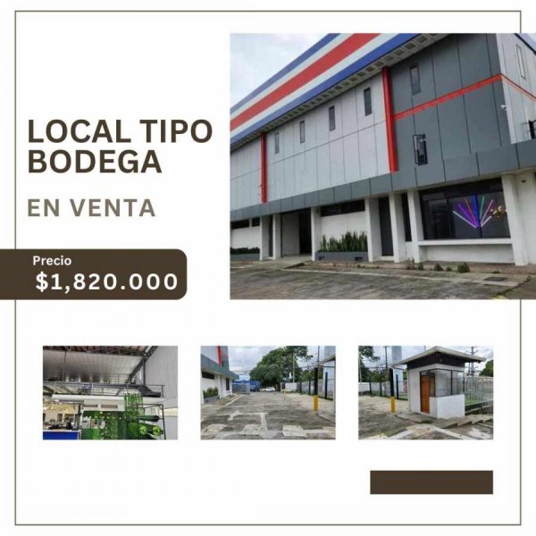 LOCA COMERCIAL TIPO BODEGA DE OPORTUNIDAD EN LA ASUNCIÓN DE HEREDIA