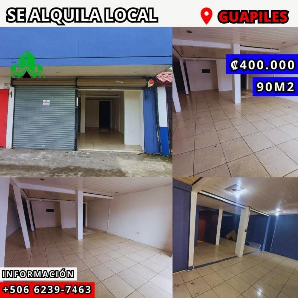 Foto Local en Alquiler en Guapiles, Guápiles, Limón - ¢ 400.000 - LOA101339 - BienesOnLine