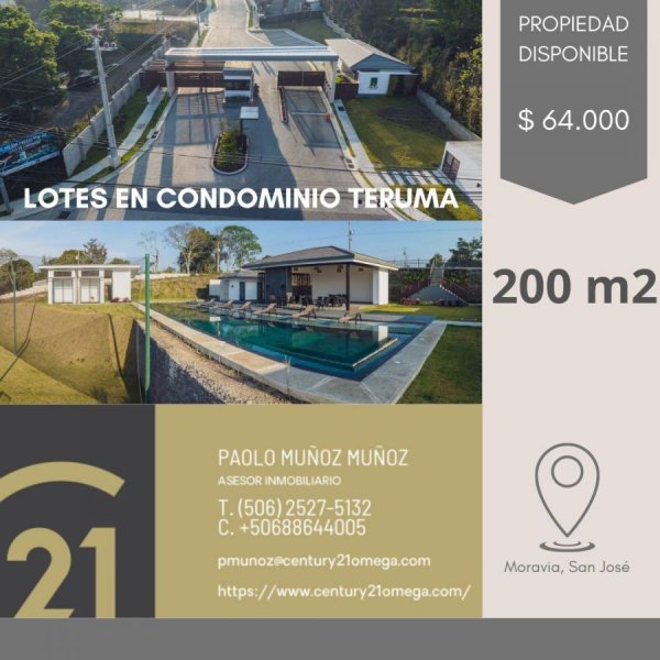 Foto Terreno en Venta en Moravia, San José - U$D 64.000 - TEV78527 - BienesOnLine