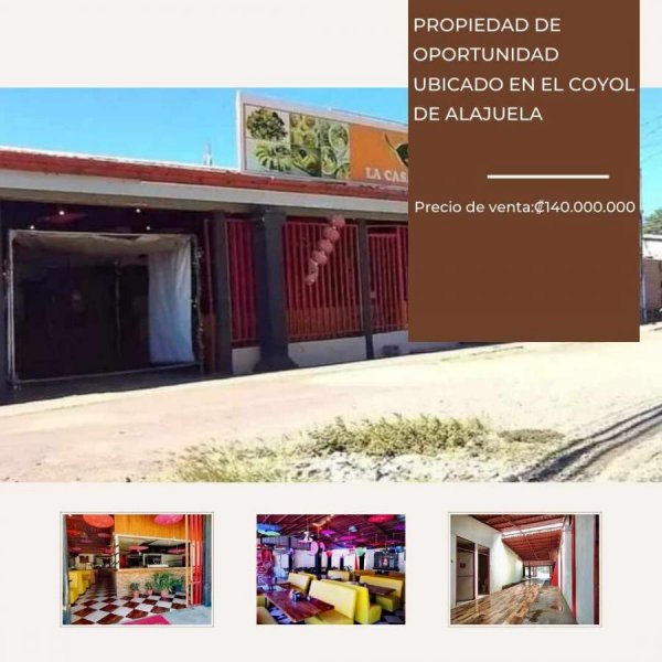 Comercio en Venta en coyol Alajuela, Alajuela