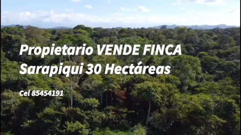 Propietario VENDE FINCA en San Luis de la Virgen de Sarapiqui  30 ha