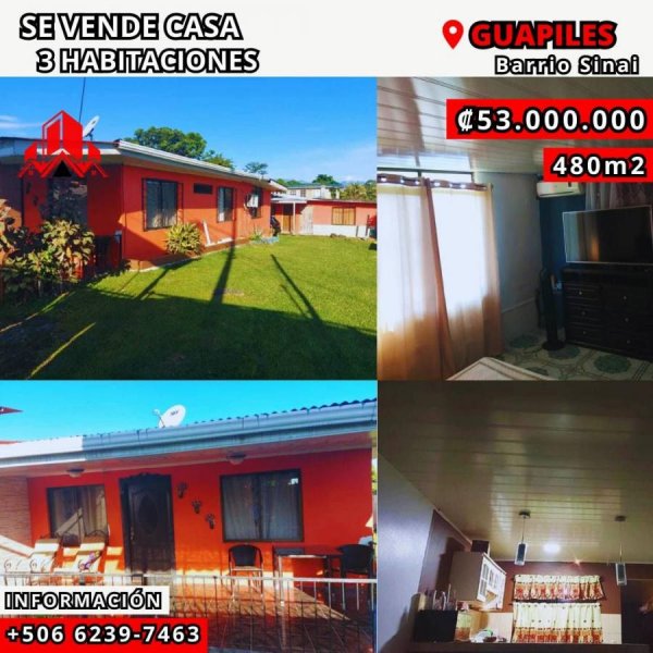 Foto Casa en Venta en Guapiles, Guápiles, Limón - ¢ 53.000.000 - CAV101349 - BienesOnLine