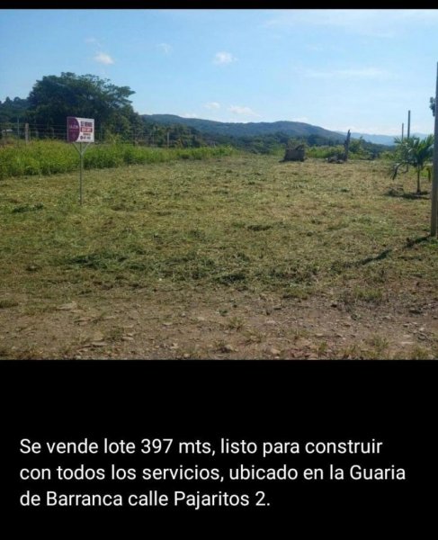 Terreno en Venta en La Guaria Barranca, Puntarenas