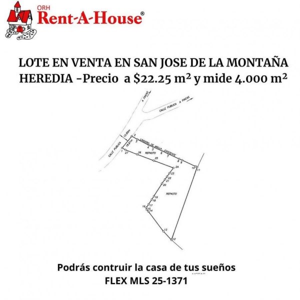 Terreno en Venta en  Barva, Heredia