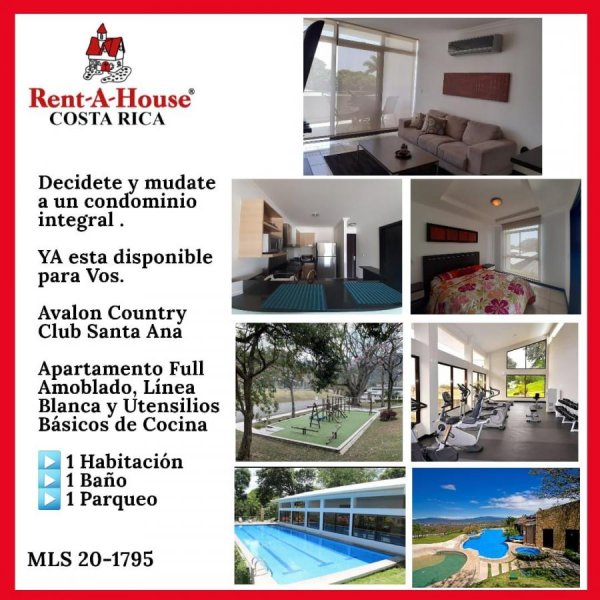 Foto Apartamento en Alquiler en Rio Oro Santa Ana, Canton, San José - U$D 800 - APA27532 - BienesOnLine